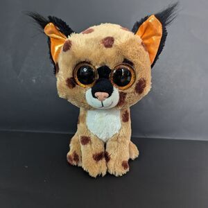 TY Beanie Boos Buckwheat the lynx with tags 9"